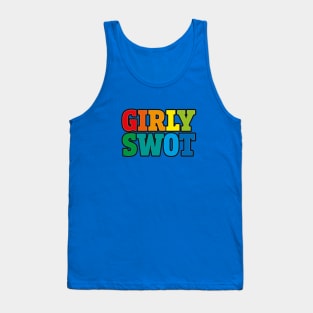 Girly swot (rainbow) Tank Top